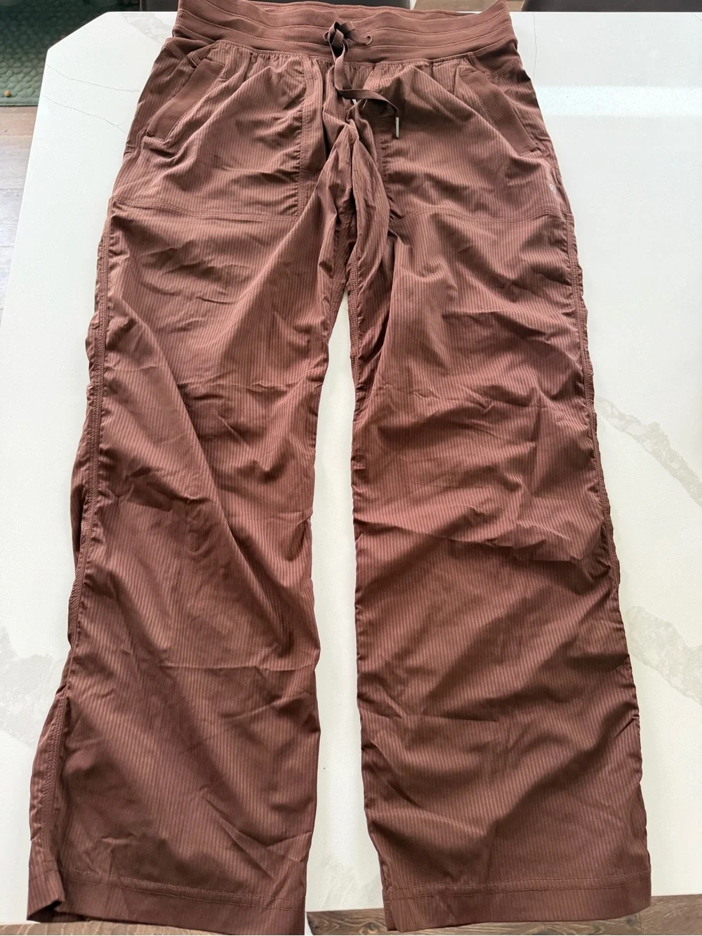 Dance Studio Mid-Rise Pant Short Lava Cake Color Size 10